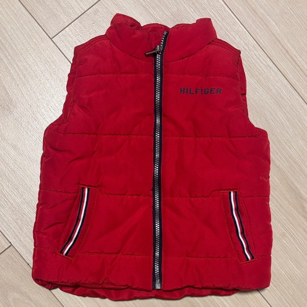 Tommy Hilfiger Red Kids Vest
